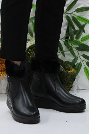 Polaris 166605 Siyah Comfort Rahat Orijinal Ürün Kadın Bot