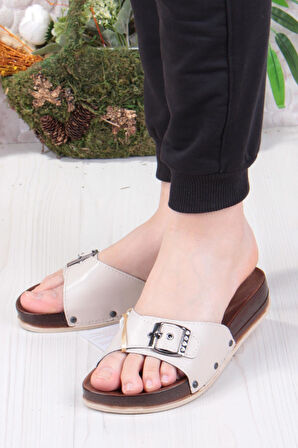 Pierre Cardin 7426 Anatomik Rahat Orijinal Ürün Tokalı Kadın Terlik