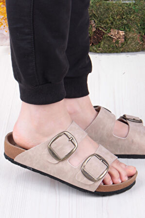 Pierre Cardin 7551 Anatomik Rahat Orijinal Ürün Çift Tokalı Kadın Terlik