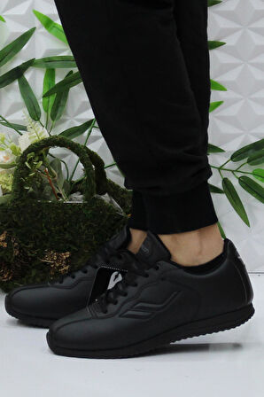 Lescon Neptun 5 Siyah Rahat Esnek Orijinal Ürün Sneaker Spor Ayakkabı