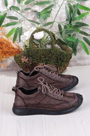 Guja Healer Rahat Esnek Yanlardan Tabana Dikişli Erkek Ayakkabı