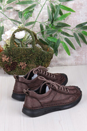 Guja Healer Rahat Esnek Yanlardan Tabana Dikişli Erkek Ayakkabı