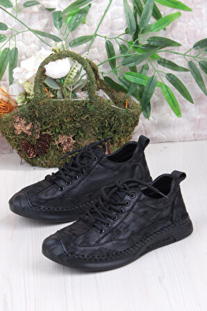 Guja Healer Rahat Esnek Yanlardan Tabana Dikişli Erkek Ayakkabı