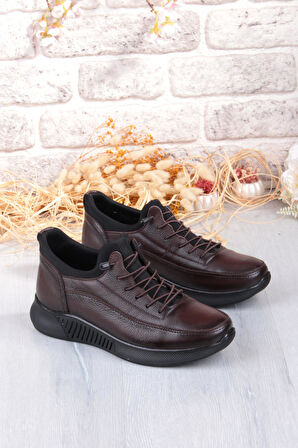 Mehmet Mete 383513 Rahat Kauçuk Taban Orijinal Hakiki Deri Erkek Ayakkabı