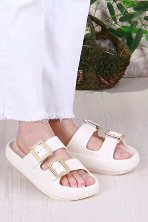 Fort Smx EZ5095 Plaj Deniz Havuz Terliği Hafif Rahat Esnek Kadın Terlik