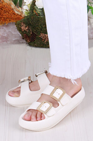 Fort Smx EZ5095 Plaj Deniz Havuz Terliği Hafif Rahat Esnek Kadın Terlik