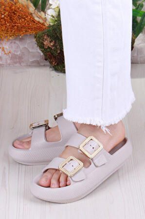 Fort Smx EZ5095 Plaj Deniz Havuz Terliği Hafif Rahat Esnek Kadın Terlik