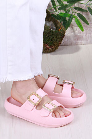 Fort Smx EZ5095 Plaj Deniz Havuz Terliği Hafif Rahat Esnek Kadın Terlik