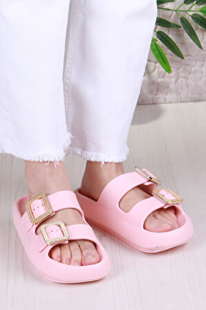 Fort Smx EZ5095 Plaj Deniz Havuz Terliği Hafif Rahat Esnek Kadın Terlik