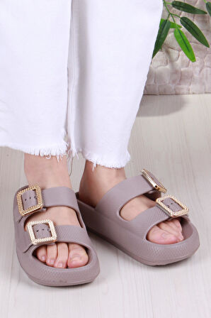 Fort Smx EZ5095 Plaj Deniz Havuz Terliği Hafif Rahat Esnek Kadın Terlik