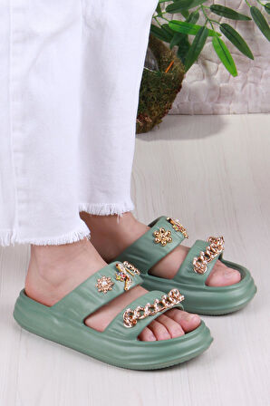 Fort Smx EZ5118 Plaj Deniz Havuz Terliği Hafif Rahat Esnek Kadın Terlik