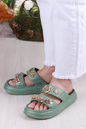 Fort Smx EZ5118 Plaj Deniz Havuz Terliği Hafif Rahat Esnek Kadın Terlik