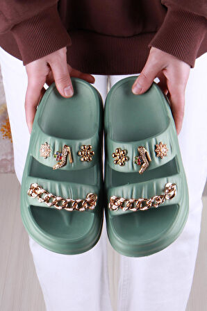 Fort Smx EZ5118 Plaj Deniz Havuz Terliği Hafif Rahat Esnek Kadın Terlik