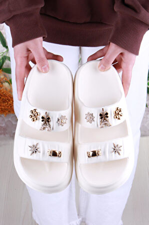 Fort Smx EZ5118 Plaj Deniz Havuz Terliği Hafif Rahat Esnek Kadın Terlik