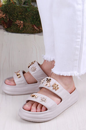 Fort Smx EZ5118 Plaj Deniz Havuz Terliği Hafif Rahat Esnek Kadın Terlik