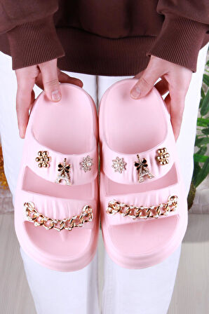 Fort Smx EZ5118 Plaj Deniz Havuz Terliği Hafif Rahat Esnek Kadın Terlik