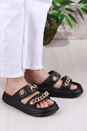 Fort Smx EZ5118 Plaj Deniz Havuz Terliği Hafif Rahat Esnek Kadın Terlik