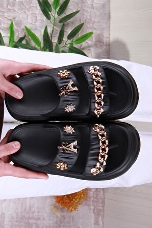 Fort Smx EZ5118 Plaj Deniz Havuz Terliği Hafif Rahat Esnek Kadın Terlik