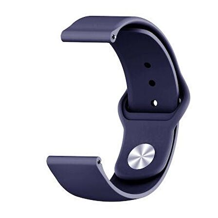 Oppo Watch 46mm 22mm Soft Silikon Kordon + Metal Kordon Dönüştürücü 
