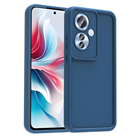 Oppo Reno 11F Kılıf Kamera Korumalı Ananas Silikon Kapak