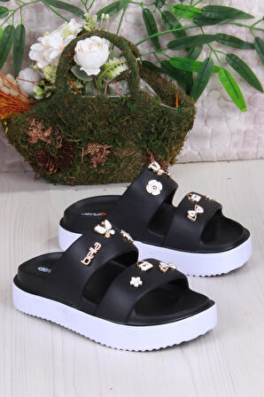 Fort E460 Günlük Plaj Deniz Havuz Terliği Hafif Rahat Esnek Kadın Terlik