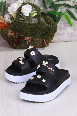 Fort E460 Günlük Plaj Deniz Havuz Terliği Hafif Rahat Esnek Kadın Terlik