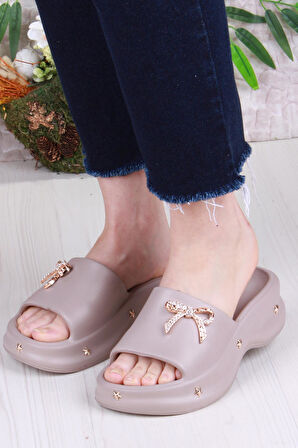 Fort E461 Günlük Plaj Deniz Havuz Terliği Hafif Rahat Esnek Kadın Terlik