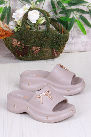 Fort E461 Günlük Plaj Deniz Havuz Terliği Hafif Rahat Esnek Kadın Terlik