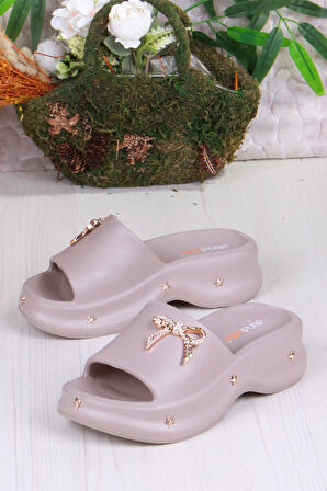 Fort E461 Günlük Plaj Deniz Havuz Terliği Hafif Rahat Esnek Kadın Terlik