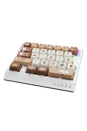 AK029 Tek El Kablolu Manyetik Switch Oyun Klavyesi- RGB-29 Tuş-8000 Hz
