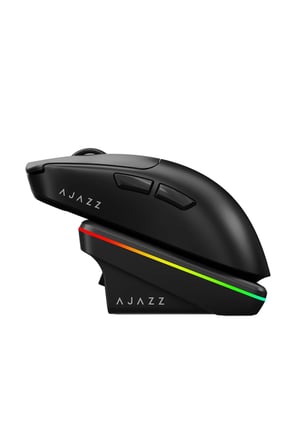 Aj200P NL AI Yapay Zeka Sesli Komut Destekli Near-Link Kablosuz Şarj Standlı Oyuncu Mouse