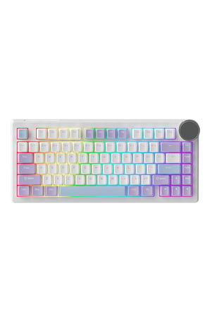 AK820 V2 Manyetik Switch Kablolu Oyuncu Klavyesi 8000Hz Rapid Trigger RGB - Yarı Saydam Bilek Desteği
