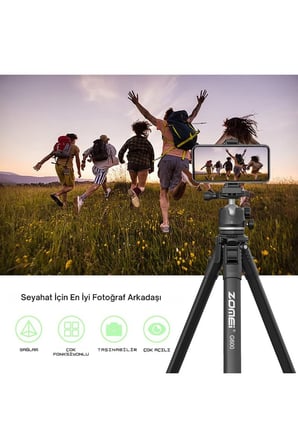 G600 Alüminyum Alaşım Taşınabilir Tripod