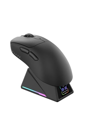 Aj179 P MC Pro TFT Ekranlı Şarj İstasyonlu 24.000 DPI PAW 3311 Oyuncu Mouse