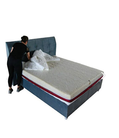 Medikalcim Yatak Kılıfı Fermuarlı 22 cm 90x200