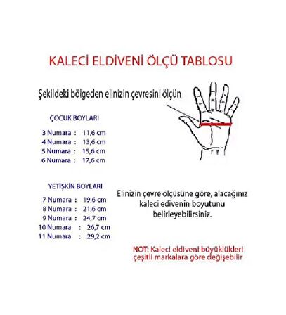 Tryon Kidz Çocuk Kaleci Eldiveni (Mavi)