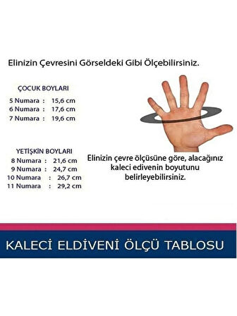 TRYON Kıdz-20.104 Kidz Çocuk Kaleci Eldiven