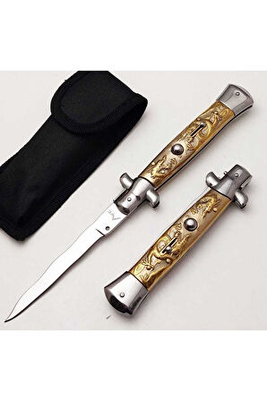 Orjinal Italyan Stiletto Çakı Kriss 25 Cm Ejder