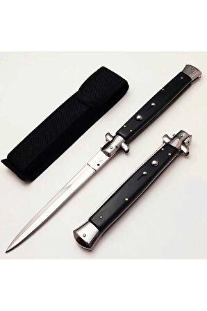 Orjinal Italyan Stiletto Çakı Dev Boy 33cm Siyah