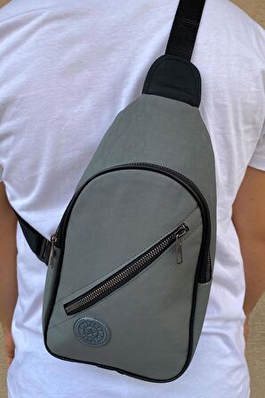 Unisex Çapraz Askılı Çanta Günlük Kullanıma Uygun 2 Bölmeli Unisex Spor Çanta