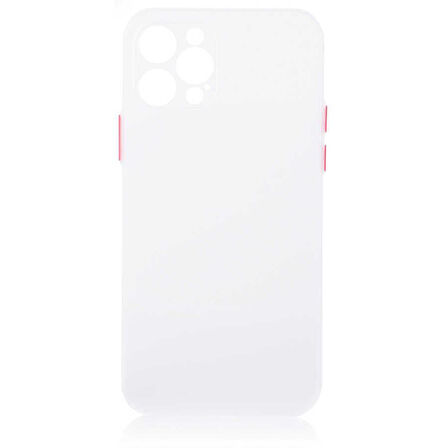 iPhone 12 Pro Kılıf Mat Ultra İnce Slims Kapak