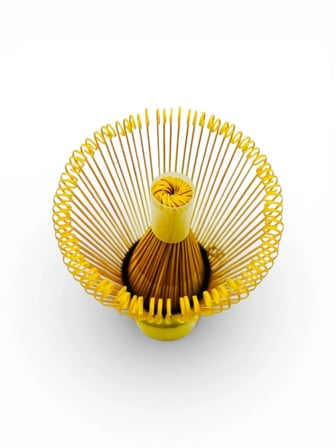 Herbarius Bambu Matcha Çayı Fırçası - Bamboo Whisk Karıştırıcı ve Köpürtücü Orjinal Matcha Çırpıcı