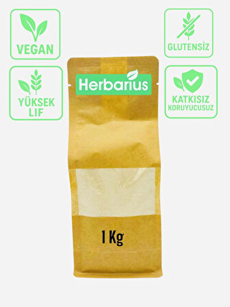 Herbarius Karnıyarık Otu Tozu 1 Kg (Psyllium Husk Powder)