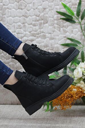 Mehmet Mete 3261 Rahat Sıcak Astar Kaymaz Taban Kadın Bot