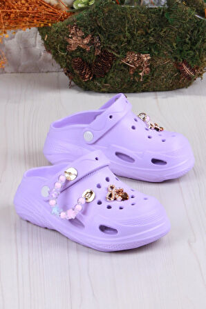 Fort Clx 6990 Plaj Deniz Havuz Terliği Hafif Rahat Esnek Kız Çocuk Terlik