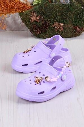 Fort Clx 6990 Plaj Deniz Havuz Terliği Hafif Rahat Esnek Kız Çocuk Terlik