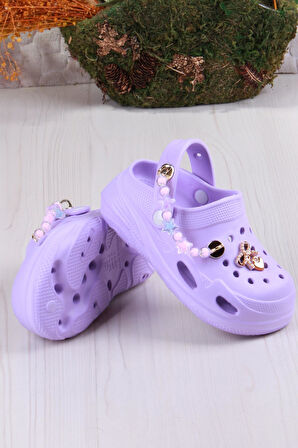 Fort Clx 6990 Plaj Deniz Havuz Terliği Hafif Rahat Esnek Kız Çocuk Terlik