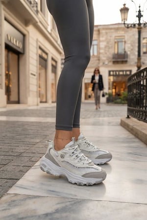 Fort 07387 Rahat Kalın Taban Sneaker Kadın Ayakkabı
