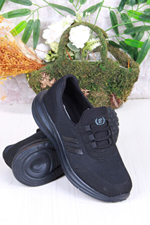 Fort 07602 Comfort Taban Rahat Esnek Yumuşak Bağcıksız Erkek Spor Ayakkabı