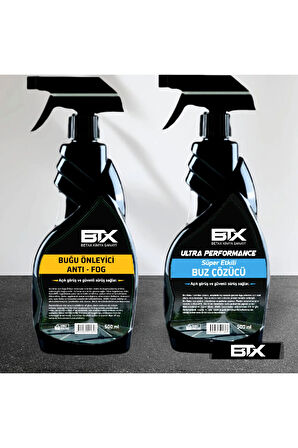 Buğu Önleyici Ve Buz Çözücü Sprey 500 ml 2'li Set